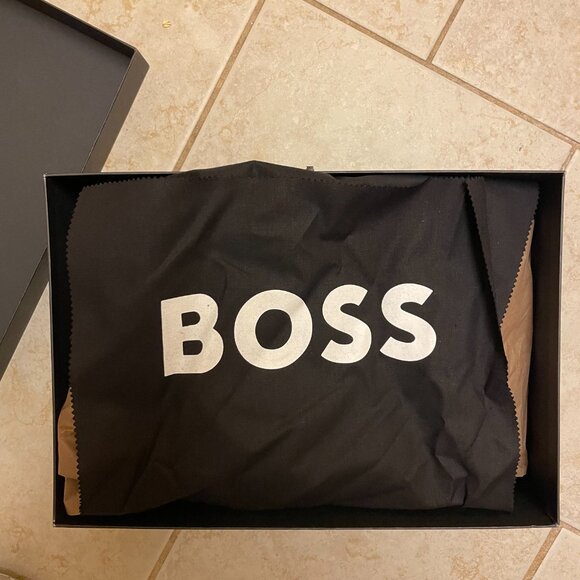 BOSS Derrek Zip Boot brand new in box US mens size 9 NWT - Picture 14 of 16